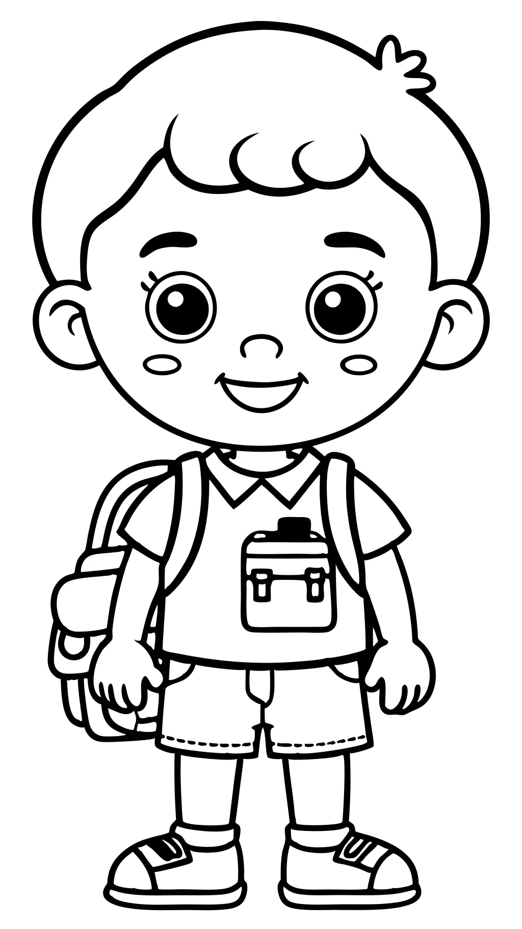 first day of preschool coloring pages